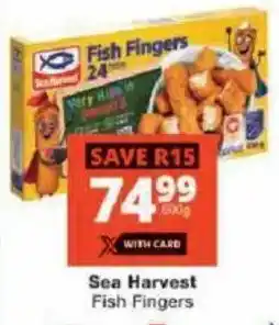 Checkers Sea Harvest Fish Fingers offer