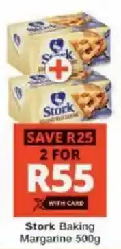Checkers Stork Baking Margarine offer