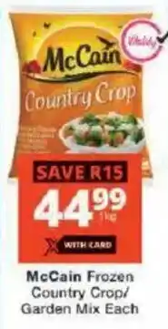 Checkers McCain Country Crop offer