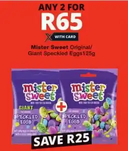 Checkers Mister Sweet Giant Speckled Eggs offer