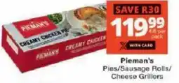 Checkers Pieman's Creamy Chicken Pie offer