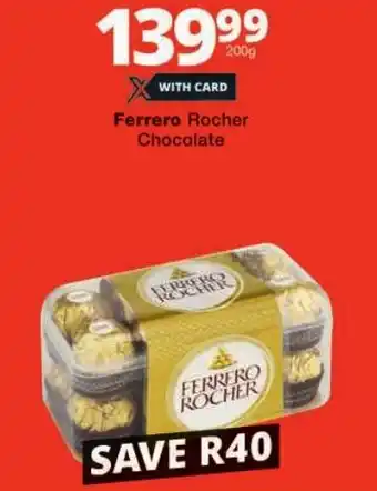 Checkers Ferrero Rocher Chocolate offer