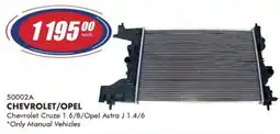 Goldwagen CHEVROLET/OPEL Radiator offer