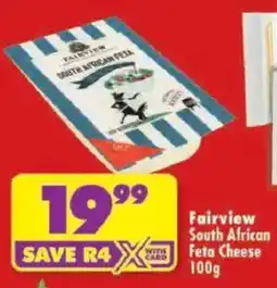 Shoprite Fairview South African Feta Cheese offer