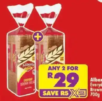 Shoprite Albany Everyday Brown Bread offer