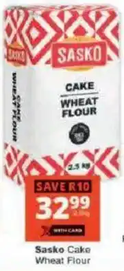 Checkers Sasko Cake Wheat Flour offer