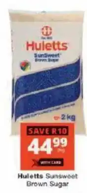 Checkers Hulett's Sunsweet Brown Sugar offer