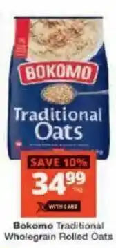 Checkers Bokomo Traditional Oats offer