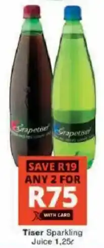 Checkers Tiser Sparkling Juice offer