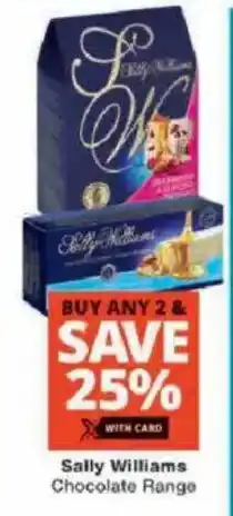 Checkers Sally Williams Chocolate Range offer
