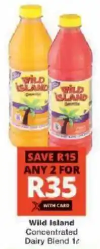 Checkers Wild Island Concentrated Dairy Blend offer