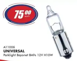 Goldwagen UNIVERSAL Parklight Bayonet BA9s offer