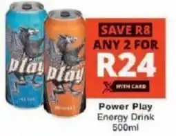 Checkers Power Play Energy Drink offer