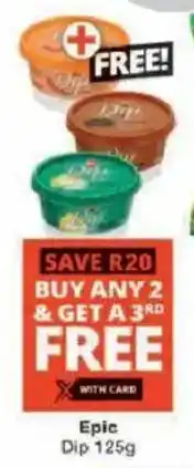 Checkers Epic Dip offer