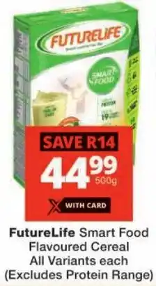 Checkers FutureLife Smart Food Flavoured Cereal offer