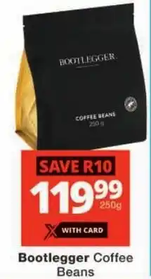 Checkers Bootlegger Coffee Beans offer