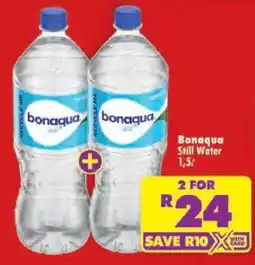 Shoprite Bonaqua Still Water offer