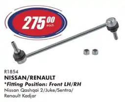 Goldwagen R1854 NISSAN/RENAULT offer