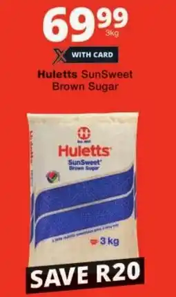 Checkers Hulett's SunSweet Brown Sugar offer