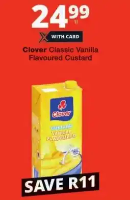 Checkers Clover Classic Vanilla Flavoured Custard offer