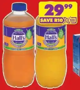 Shoprite Hall's Blended Fruit Squash offer
