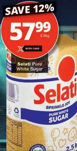 Checkers Selati Pure White Sugar offer