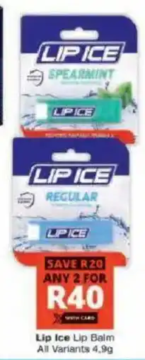 Checkers Lip Ice Lip Balm offer