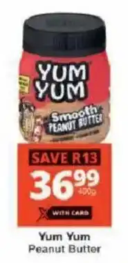 Checkers Yum Yum Peanut Butter offer