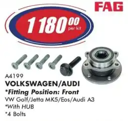 Goldwagen FAG 118000 Front Hub Kit offer
