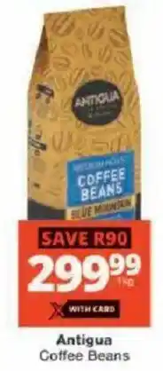 Checkers Antigua Coffee Beans offer
