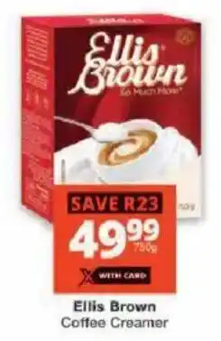 Checkers Ellis Brown Coffee Creamer offer