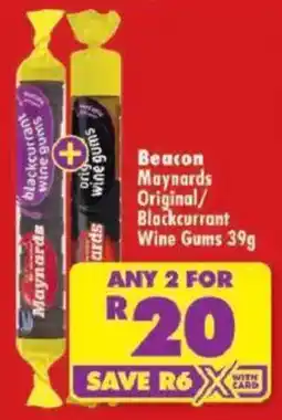Shoprite Beacon Maynards Wine Gums offer
