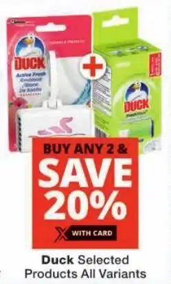 Checkers Duck Selected Products All Variants offer