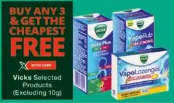 Checkers Vicks Selected Products offer