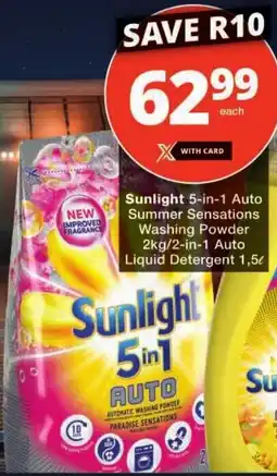 Checkers Sunlight 5in1 Auto offer