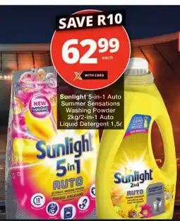 Checkers Sunlight 5in1 Auto offer