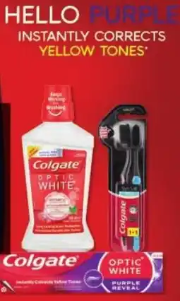 Checkers Colgate Optic White Purple Reveal offer