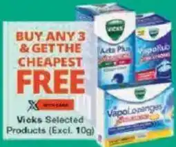 Checkers Vicks Selected Products offer