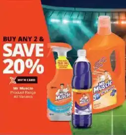 Checkers Mr Muscle Product Range offer
