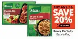 Checkers Knorr Cook-In-Bag offer