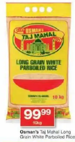 Checkers Osman's Taj Mahal Long Grain White Parboiled Rice offer