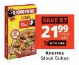 Checkers Knorrox Stock Cubes offer