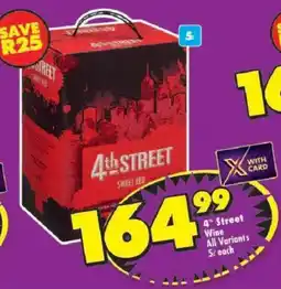 Shoprite 4th STREET Sweet Red offer