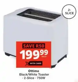 Checkers Ottimo 2-Slice Toaster offer