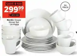 Checkers Nordic Coupe Dinner Set offer