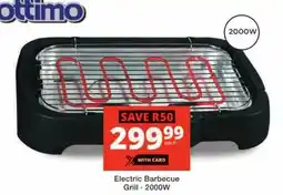 Checkers ottimo Electric Barbecue Grill offer