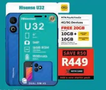 Checkers Hisense U32 offer