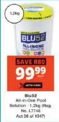 Checkers Blu52 All-in-One Solution offer