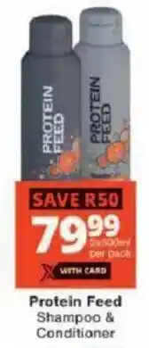 Checkers Protein Feed Shampoo & Conditioner offer