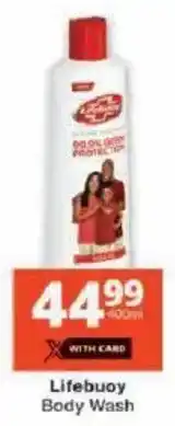 Checkers Lifebuoy Body Wash offer